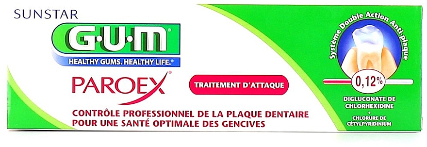 Gel-Zahnpasta - G.U.M Paroex Toothpaste Gel — Bild N1