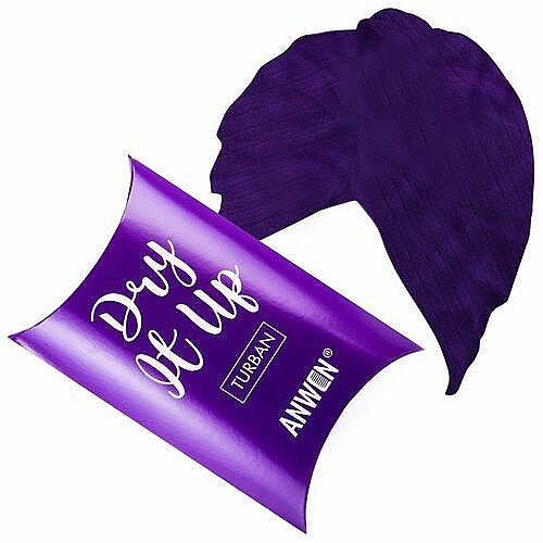 Kosmetischer Haarturban violett - Anwen Wrap It Up Turban — Bild N1