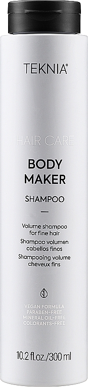 Shampoo für mehr Volumen feiner Haare - Lakme Teknia Body Maker Shampoo — Bild N1