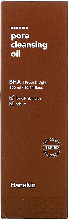 Hydrophiles Öl mit BHA-Säure - Hanskin Pore Cleansing Oil BHA — Bild N3