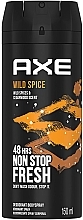 Düfte, Parfümerie und Kosmetik Deospray Antitranspirant - Axe Wild Spice Body Spray