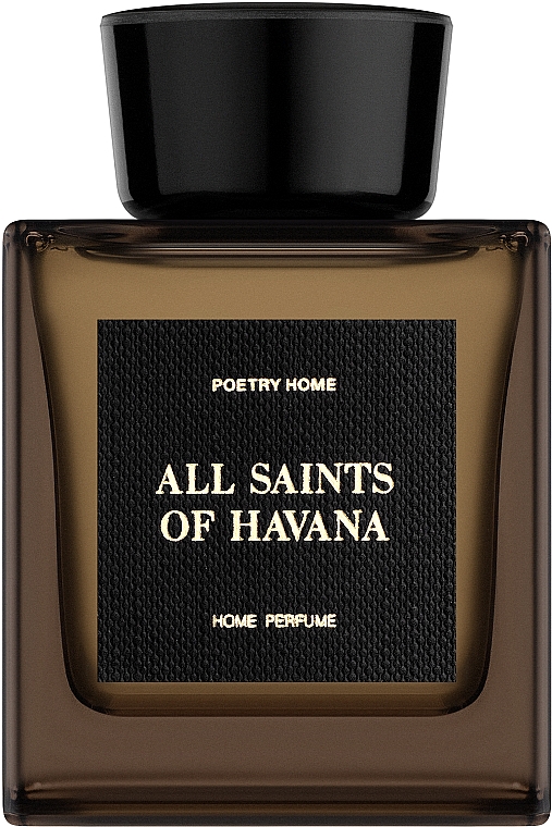 Poetry Home All Saints Of Havana Black Square Collection - Parfümierter Diffusor — Bild N1