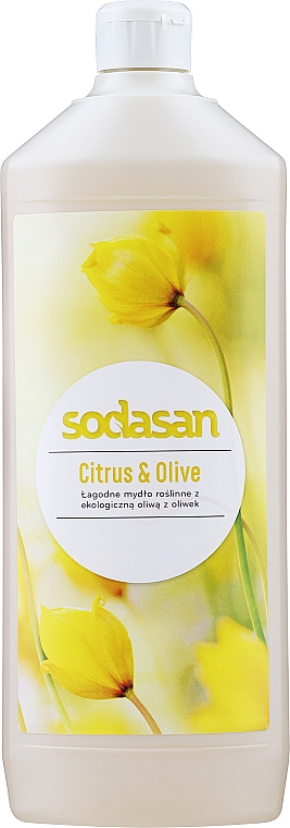 Flüssigseife Zitrus und Olive - Sodasan Citrus And Olive Liquid Soap — Bild N5