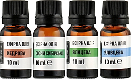 Sauna-Set Nadelbaum - Flora Secret (oil/10ml + oil/10ml + oil/10ml + oil/10ml) — Bild N2