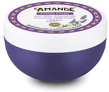 Körpercreme Lavendel - L'Amande Body Cream Organic Piedmont Lavender — Bild N1