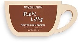 Palette für Gesicht und Lippen - Makeup Revolution X Nikki Lilly Coffee Cup Cream Face & Lip Palette — Bild N2