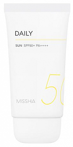 Sonnenschutzcreme für den Körper SPF 50+ - Missha All Around Safe Block Daily Sun SPF50+/PA++++
