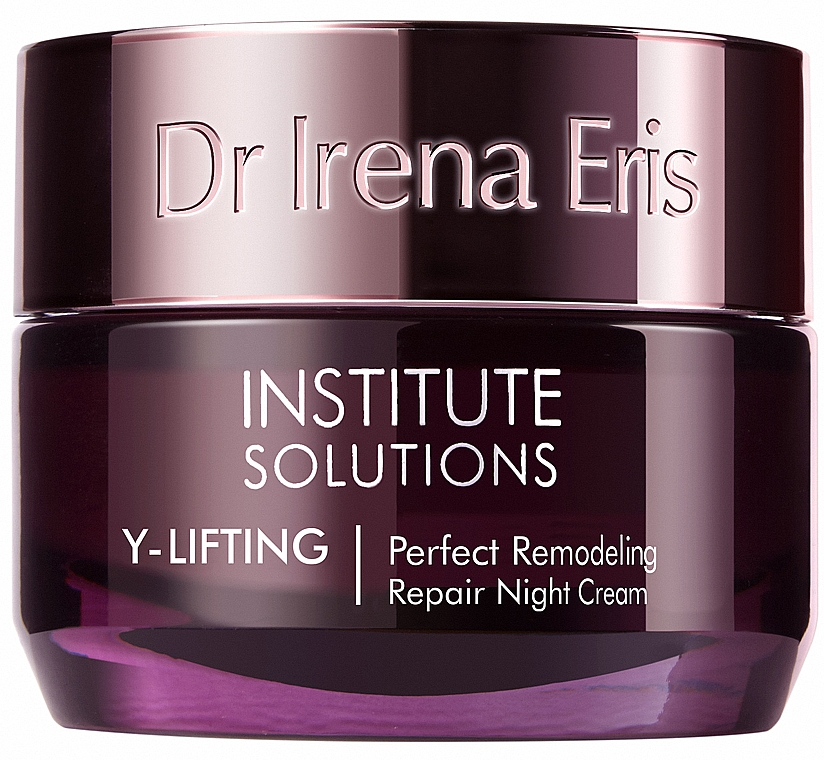 Regenerierende Nachtcreme mit Sheabutter für Gesichtskonturen - Dr. Irena Eris Y-Lifting Institute Solutions Perfect Remodeling Repair Night Cream — Bild N1