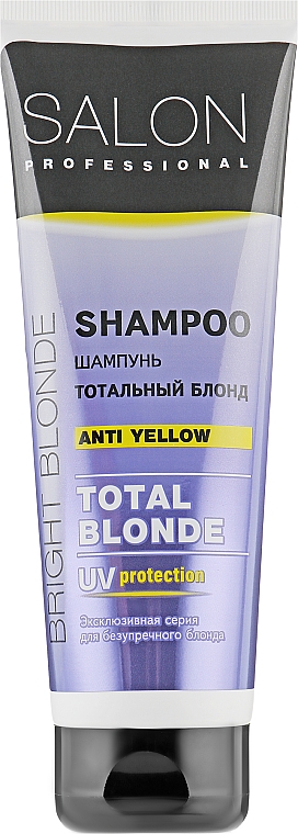 Shampoo Total Blonde - Salon Professional Hair Shampoo Anti Yellow Total Blonde — Bild N1