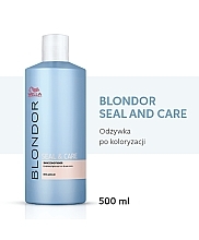 Stabilisierende Nachbehandlung für blondiertes Haar - Wella Professionals BLONDOR Blonde Seal & Care — Bild N2
