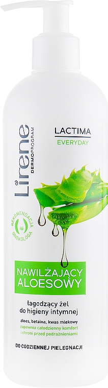 Gel für die Intimhygiene - Lirene Lactima Everyday Aloe — Bild N1