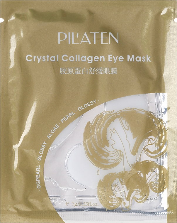 Algenmaske für die Augenpartie mit Kollagen - Pil'aten Crystal Collagen Eye Mask