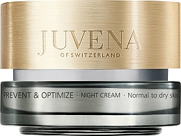 Düfte, Parfümerie und Kosmetik Nachtcreme für normale und trockene Haut - Juvena Prevent & Optimize Night Cream Normal To Dry Skin
