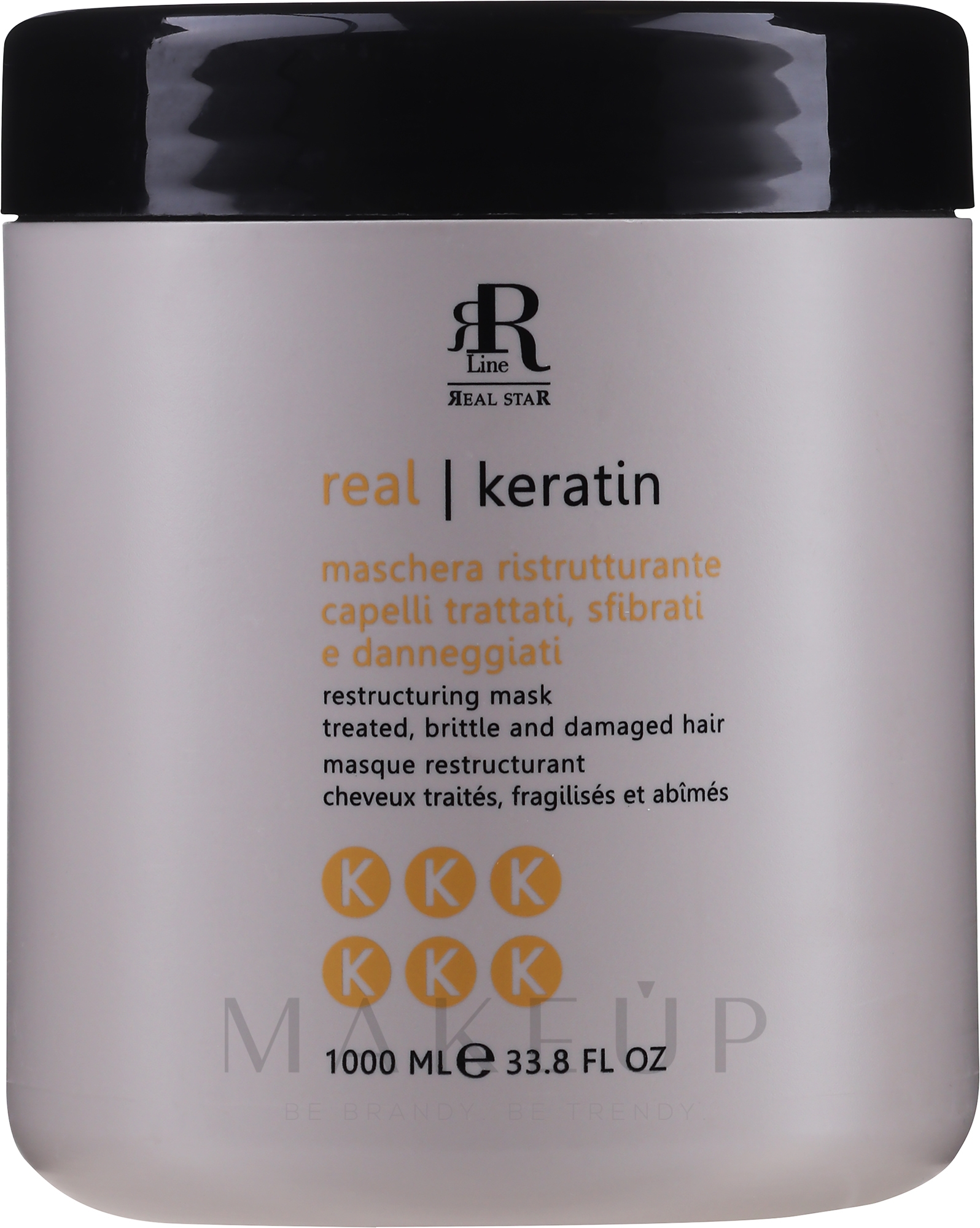 Haarmaske - RR Line Keratin Star — Bild 1000 ml