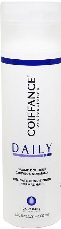 Leichter Conditioner für normales Haar mit Seidenproteinen und Sheabutter - Coiffance Professionnel Daily Delicate Conditioner For Normal Hair — Bild N3