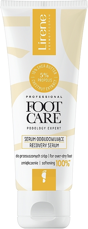 Revitalisierendes Fußserum mit 5% Propolis - Lirene Foot Care Recovery Serum  — Bild N1