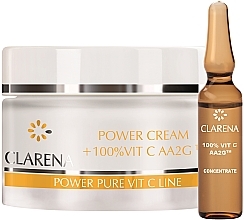 Gesichtscreme mit 100% Vitamin C und Seidenextrakt - Clarena Power Cream 100% Vit C Aa2g — Bild N1