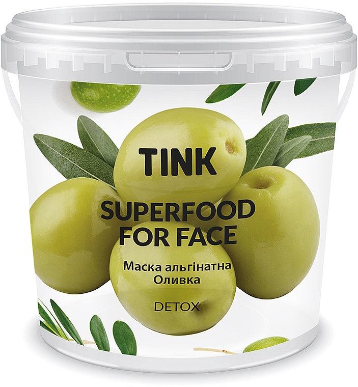 Alginatmaske mit Olive, Spirulina und Seetang - Tink SuperFood For Face Alginate Mask — Bild N1