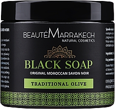 Natürliche marokkanische schwarze Seife - Beaute Marrakech Savon Noir Moroccan Black Soap Natural — Foto N3