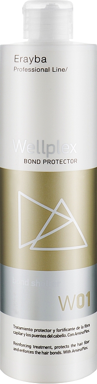 Haarschutz-Lotion beim Färben und Blondieren - Erayba Wellplex W01 Bond Shelter — Bild N1
