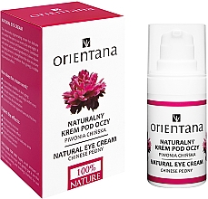 Düfte, Parfümerie und Kosmetik Regenerierende und verjüngende Bio Augencreme - Orientana Bio Eye Cream Regenerating & Rejuvenating