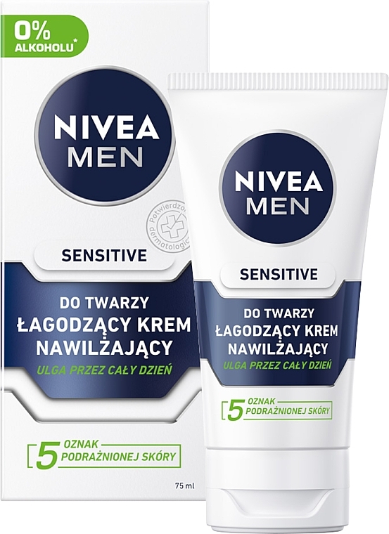 After Shave Balsam für empfindliche Haut - NIVEA MEN Sensitive Moisture Cream  — Bild N1