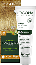 Düfte, Parfümerie und Kosmetik Haarfarbe-Creme - Logona Herbal Hair Colour Cream