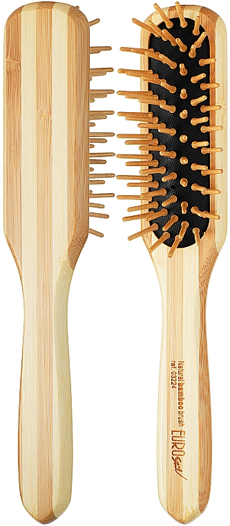Haarbürste aus Bambus 03224 - Eurostil Bamboo Paddle Small Model — Bild N1
