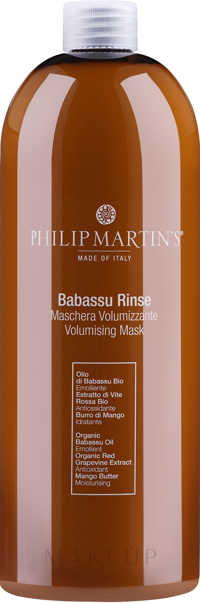 Volumen Haarspülung - Philip Martin's Babassu Rinse Conditioner — Bild 1000 ml