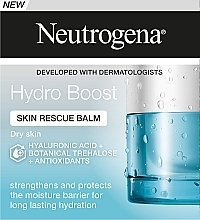 Feuchtigkeitsspendender konzentrierter Gesichtsbalsam für trockene Haut - Neutrogena Hydro Boost Skin Rescue Balm — Bild N2