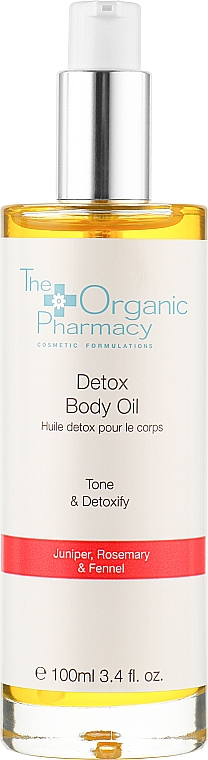 Anti-Cellulite-Körperöl - The Organic Pharmacy Detox Cellulite Body Oil — Bild N1