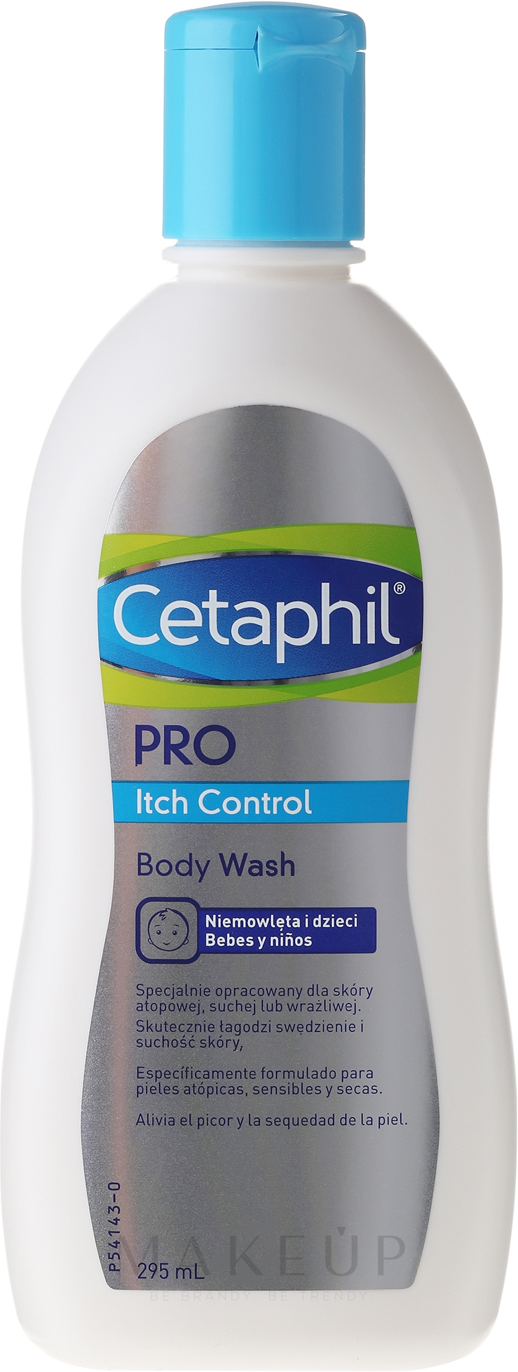 Waschemulsion für Babys und Kinder - Cetaphil PRO Itch Control Body Wash — Bild 295 ml