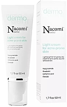 Düfte, Parfümerie und Kosmetik Leichte Creme für Problemhaut - Nacomi Next Level Dermo Light Cream For Acne-prone Skin