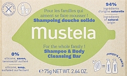 Festes Shampoo für Haar und Körper - Mustela Famille Shampoo & Body Cleansing Bar — Bild N1