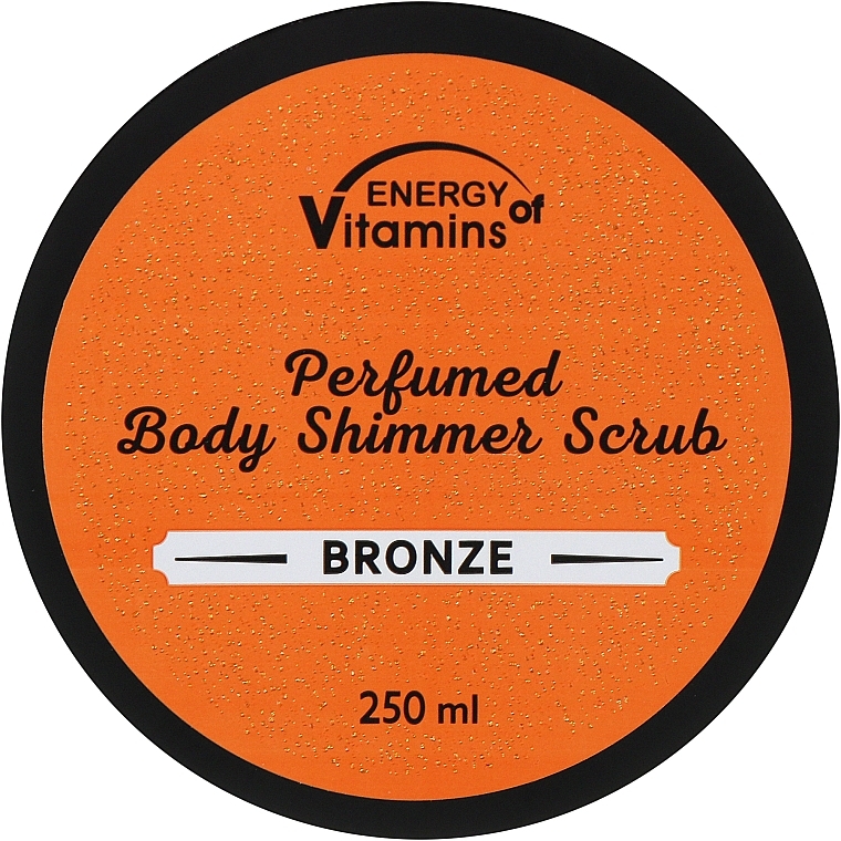 Parfümiertes schimmerndes Körperpeeling Bronze - Energy Of Vitamins — Bild N1