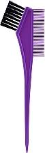 Haarfärbepinsel 20x5 cm doppelseitig lila - Ampli — Bild N1