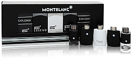 Düfte, Parfümerie und Kosmetik Mont Blanc Explorer & Legend Giftset - Duftset (Eau de Parfum Mini 2x4.5ml + Eau de Toilette Mini 3x4.5ml) 