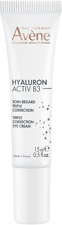 Augencreme - Avene Hyaluron Activ B3 Triple Correction Eye Cream — Bild N1