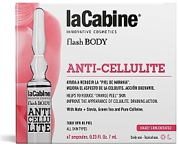 Düfte, Parfümerie und Kosmetik Anti-Cellulite-Ampullen - La Cabine Flash Body Anti-Cellulite Ampoules
