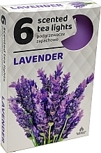 Teekerze Lavendel 6 St. - Admit Scented Tea Light Lavender — Bild N1