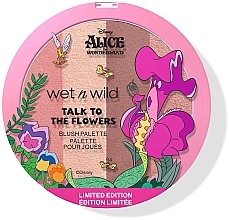 Rouge-Palette - Wet N Wild Alice in Wonderland Talk To The Flowers Blush Palette  — Bild N1