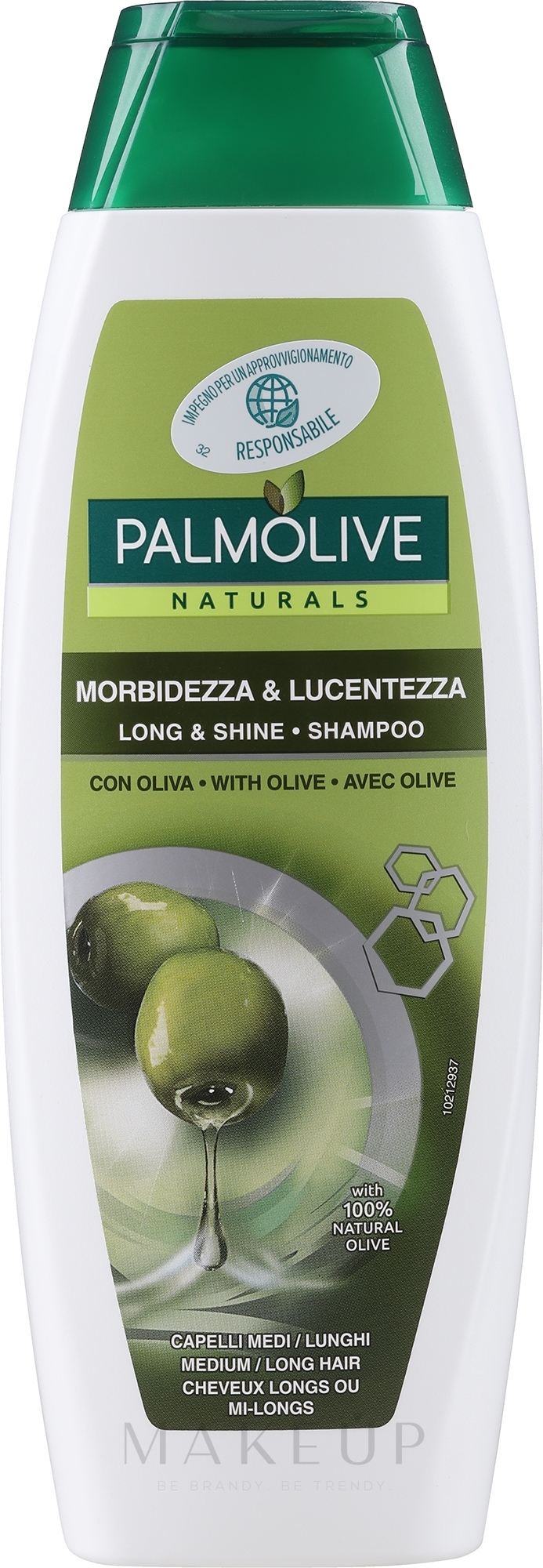 Shampoo mit Olive - Palmolive Naturals Long & Shine Shampoo — Bild 350 ml