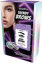 Düfte, Parfümerie und Kosmetik Make-up Set - Venita Trendy Brows (Laminierset 1 St. + Augenbrauen-Styling-Seife 25g)
