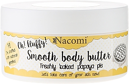 Körperbutter mit Papayakuchen-Aroma - Nacomi Smooth Body Butter Freshly Baked Papaya Pie — Bild N1