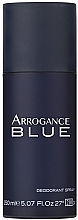 Düfte, Parfümerie und Kosmetik Arrogance Blue Pour Homme - Deodorant