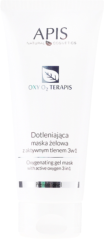 Pflegende Gel-Gesichtsmaske mit aktivem Sauerstoff - Apis APIS Professional Oxy O2 Terapis Mask — Bild N1