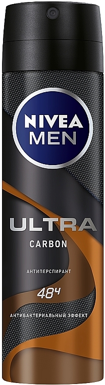 Deospray Antitranspirant für Männer - Nivea Men Deodorant Ultra Carbon — Bild N1