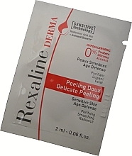 Düfte, Parfümerie und Kosmetik GESCHENK! Antiallergisches Peeling für das Gesicht - Rexaline Derma Repair Peeling (Probe) 