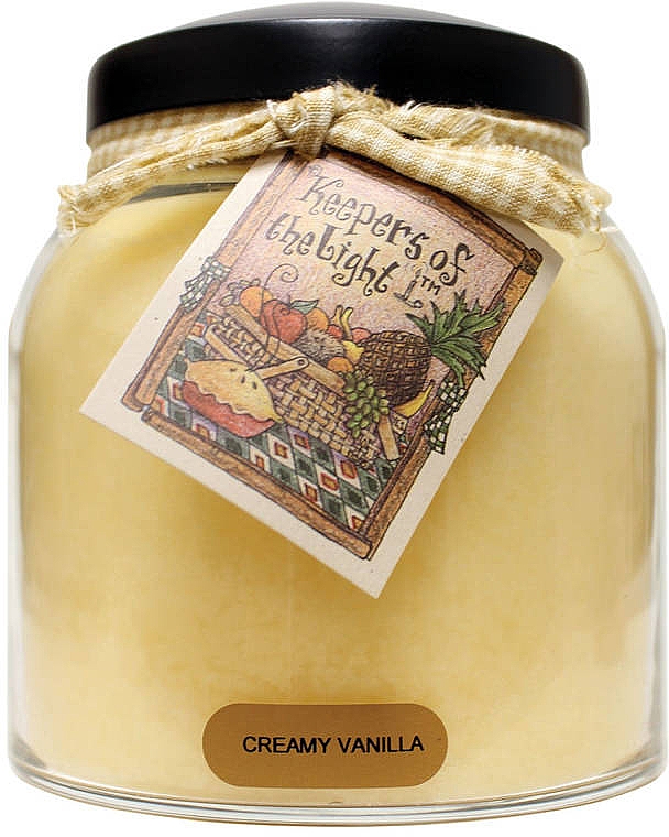 Duftkerze im Glas - Cheerful Candle Creamy Vanilla Keepers Of The Light — Bild N1
