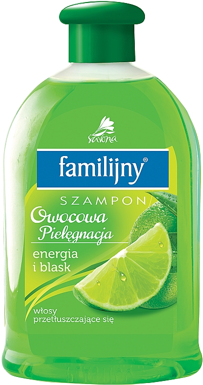 Shampoo für fettiges Haar - Pollena Savona Familijny Fruity Care Shampoo Energy & Shine